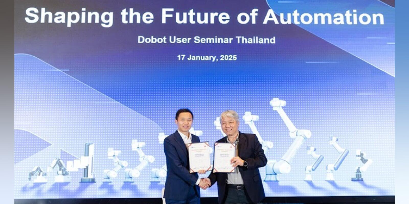 เอสไอเอส ผนึกกำลัง Dobot เปิดศักราชใหม่แห่งระบบอัตโนมัติในไทย